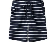 Name It sweatshorts navy blazer med hvide striber